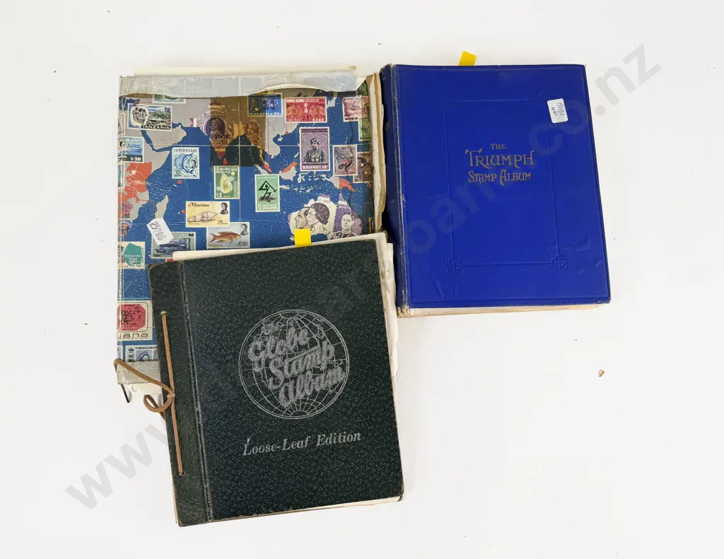 Collection of Stamp Albums Image 1++