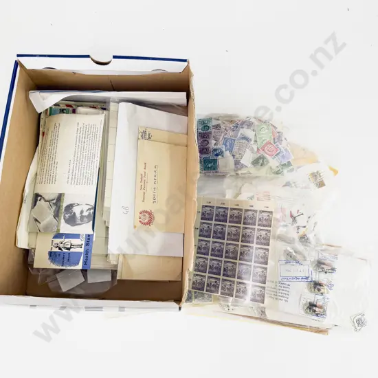 Qty Vintage Some NZ and World FDCs Postal HIstories and Loose Stamps