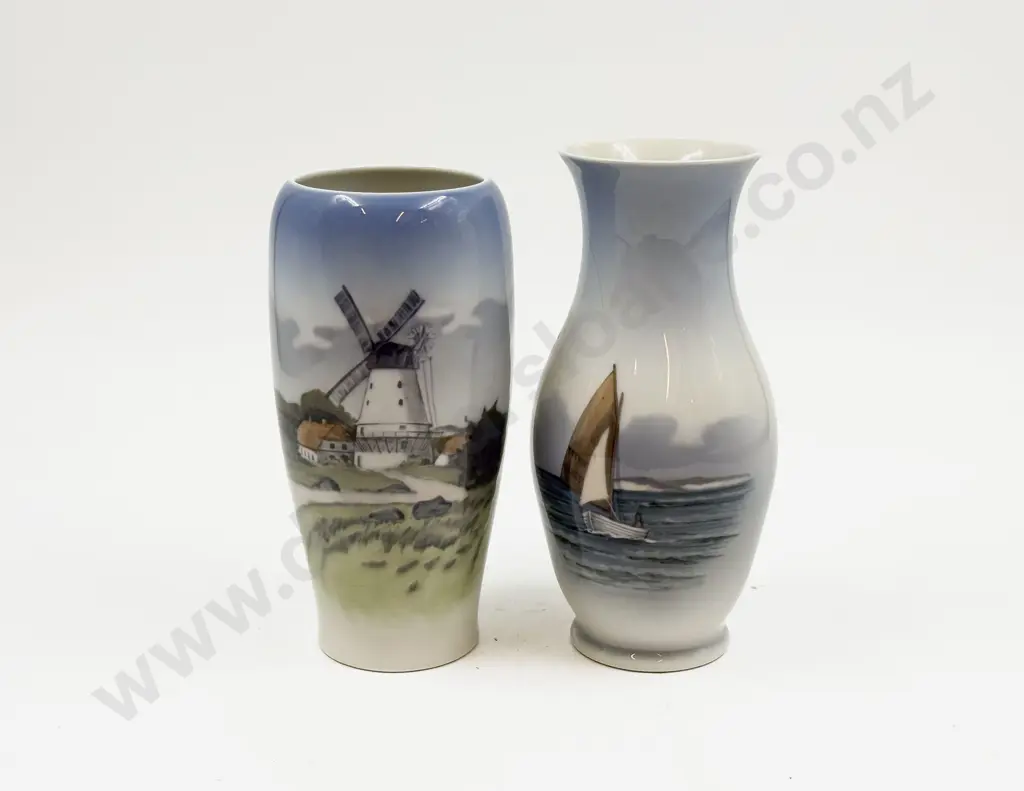 Two Royal Copenhagen Vases Image 1++
