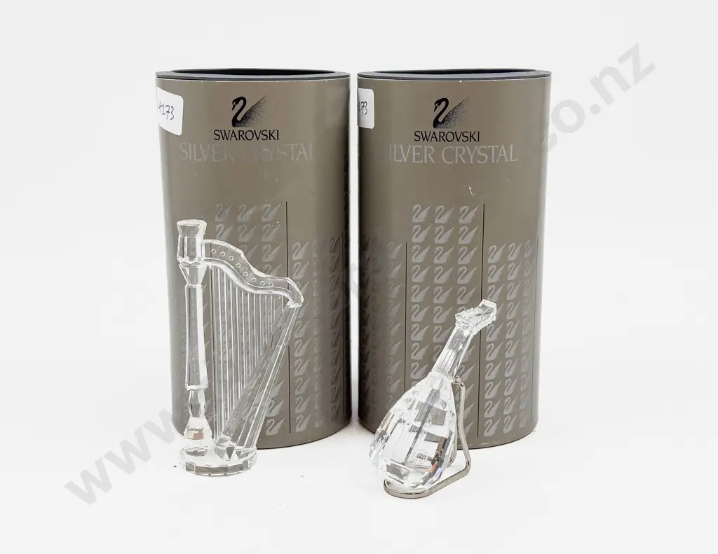 Two Boxed Swarovski Ornaments Image 1++