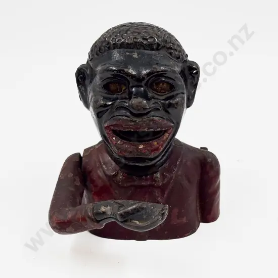 Vintage Cast Iron Money Box
