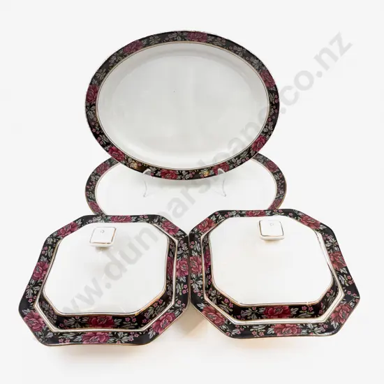Small Qty of Floral Decorated Dinner China