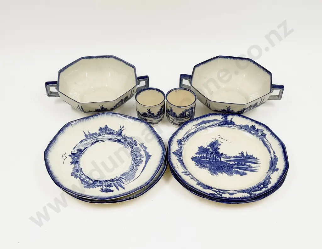 Small Qty of Assorted RD "Norfolk" Pattern China Image 1++