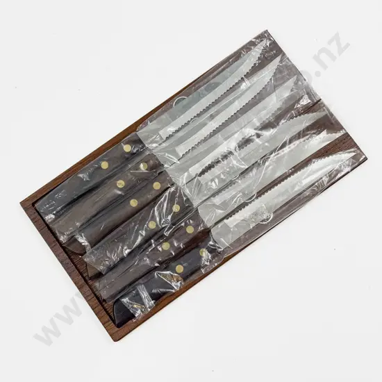 As New Set of Six Steak Knives