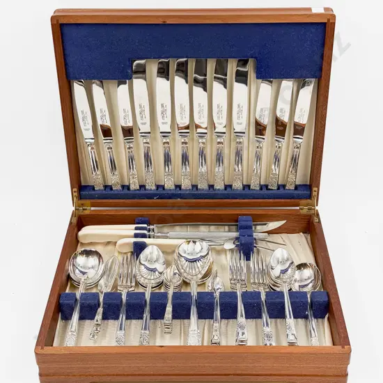 Canteen of Cutlery incl Bone Handled Carving Set