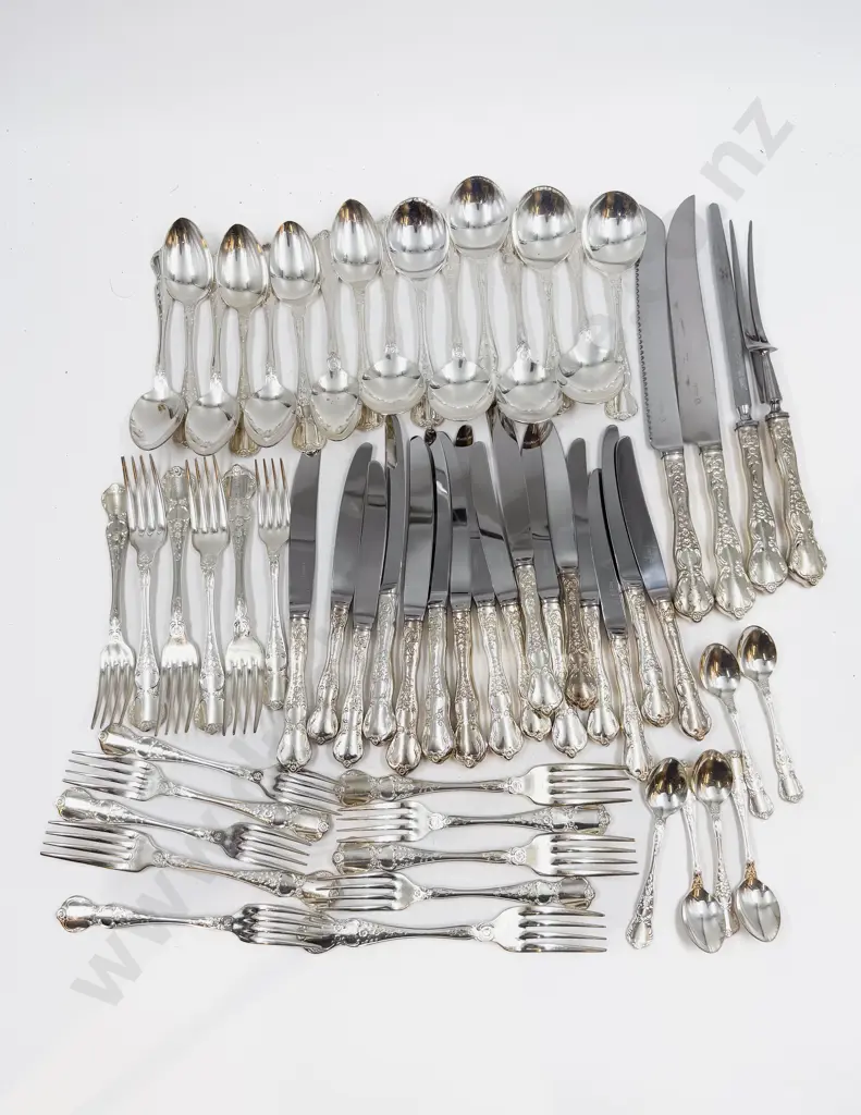 Qty of Rodd S/P Cutlery incl Carving Set Image 1++