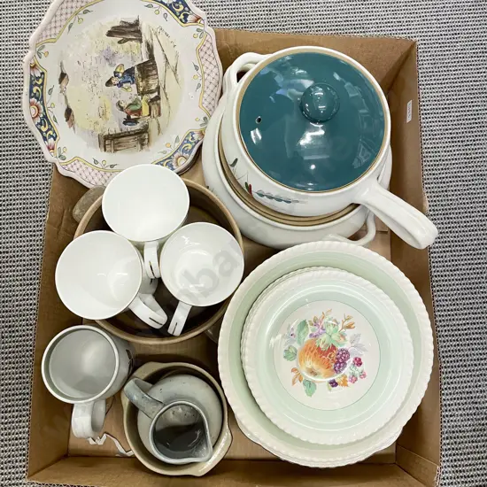 Qty of Assorted Stoneware & Fancy China