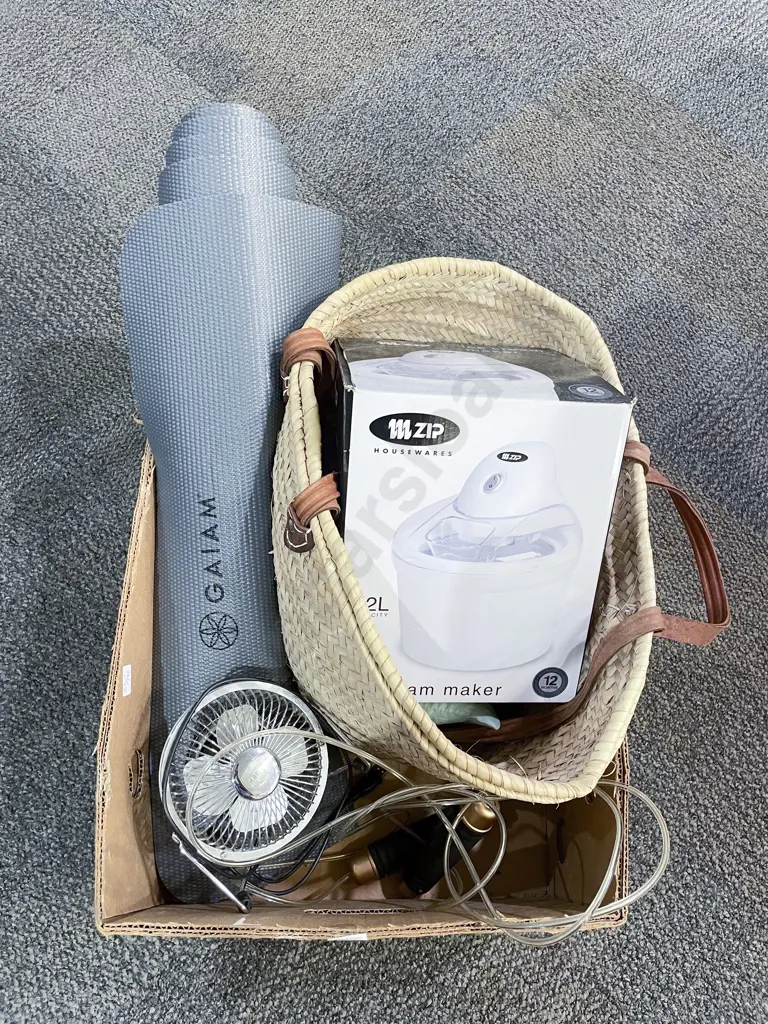 Gaiam Yoga Mat with Ice Cream Maker and Assorted Image 1++