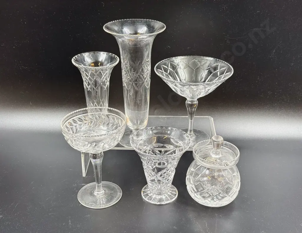 Qty of Assorted Webb Corbett Crystal Image 1++