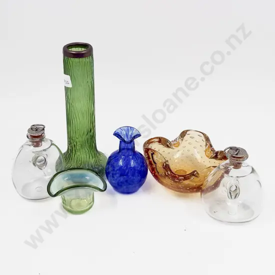 Small Qty of Assorted Art Glass