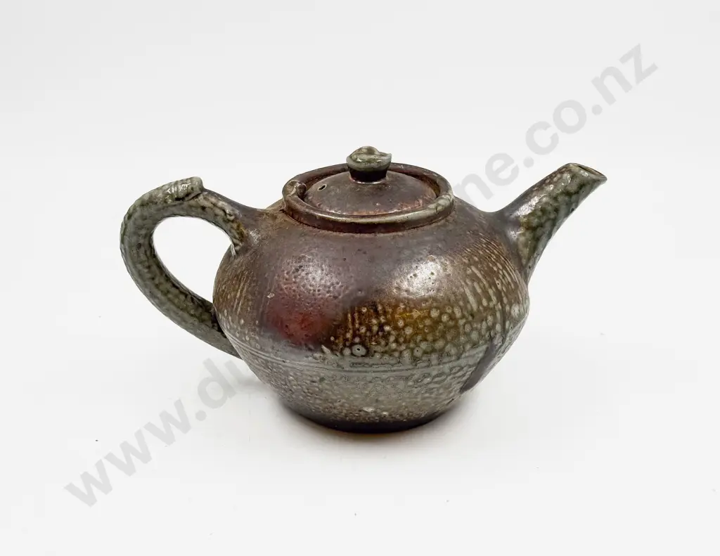 Salt Glazed Pottery Teapot Image 1++
