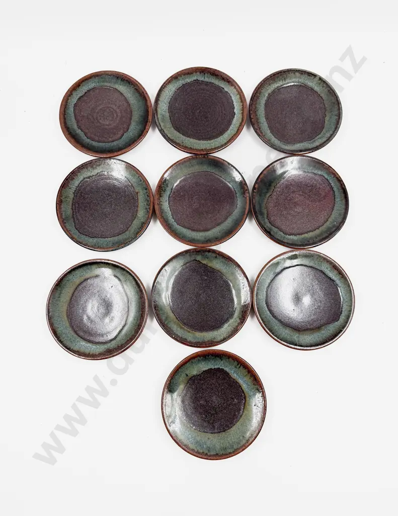 Ten Small Pottery Dishes Image 1++