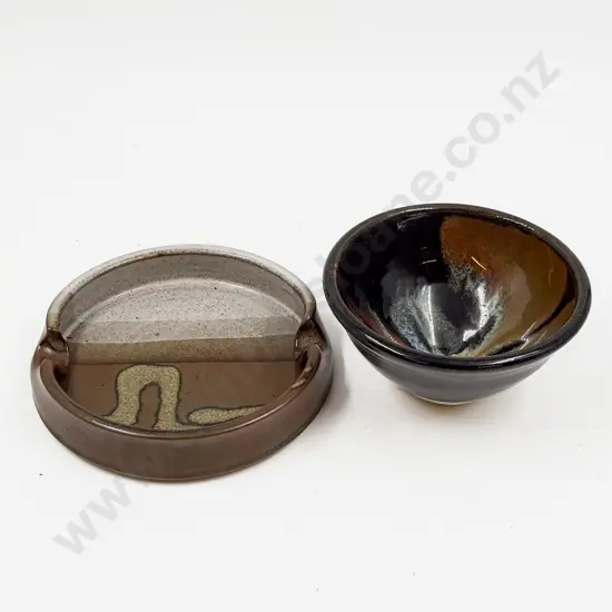 Brian Gartside Ashtray together with Small Bowl