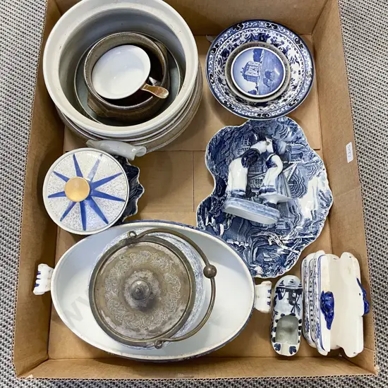 Box Qty of Assorted Blue & White and Assorted