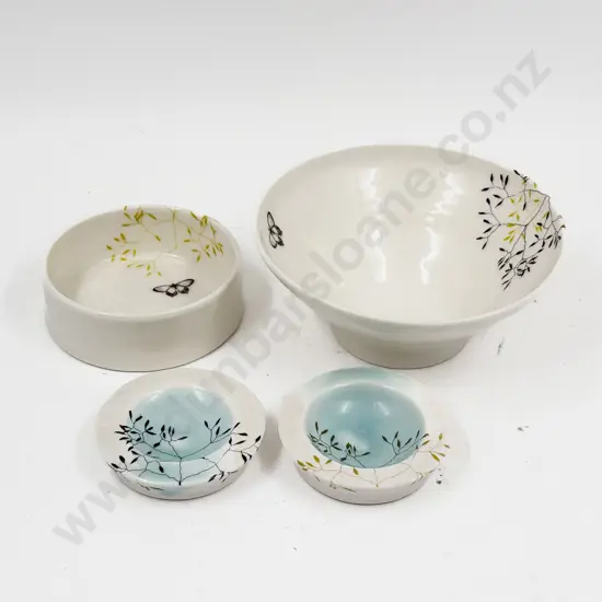 Four Pieces of Karin Eriksson Pottery