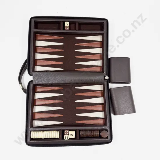 Cased Backgammon Set