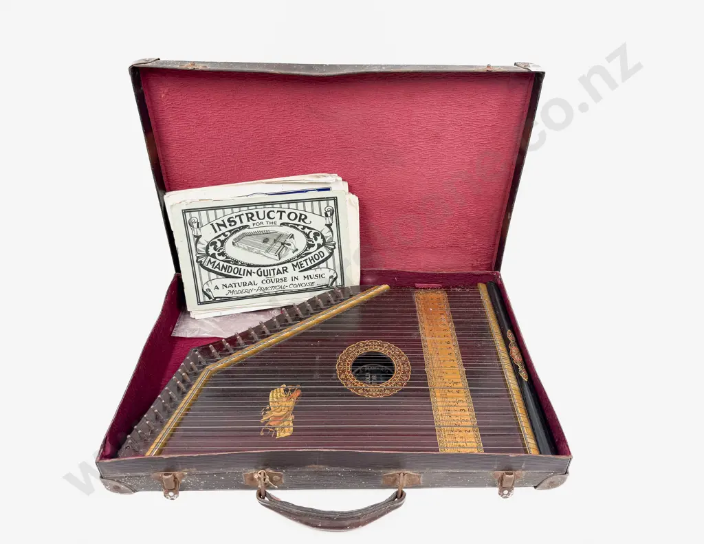 Mandolin Guitar in Case Image 1++