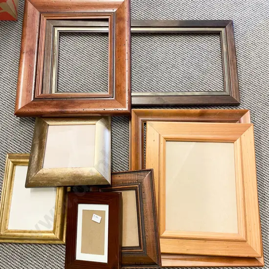 Qty of Assorted Empty Frames