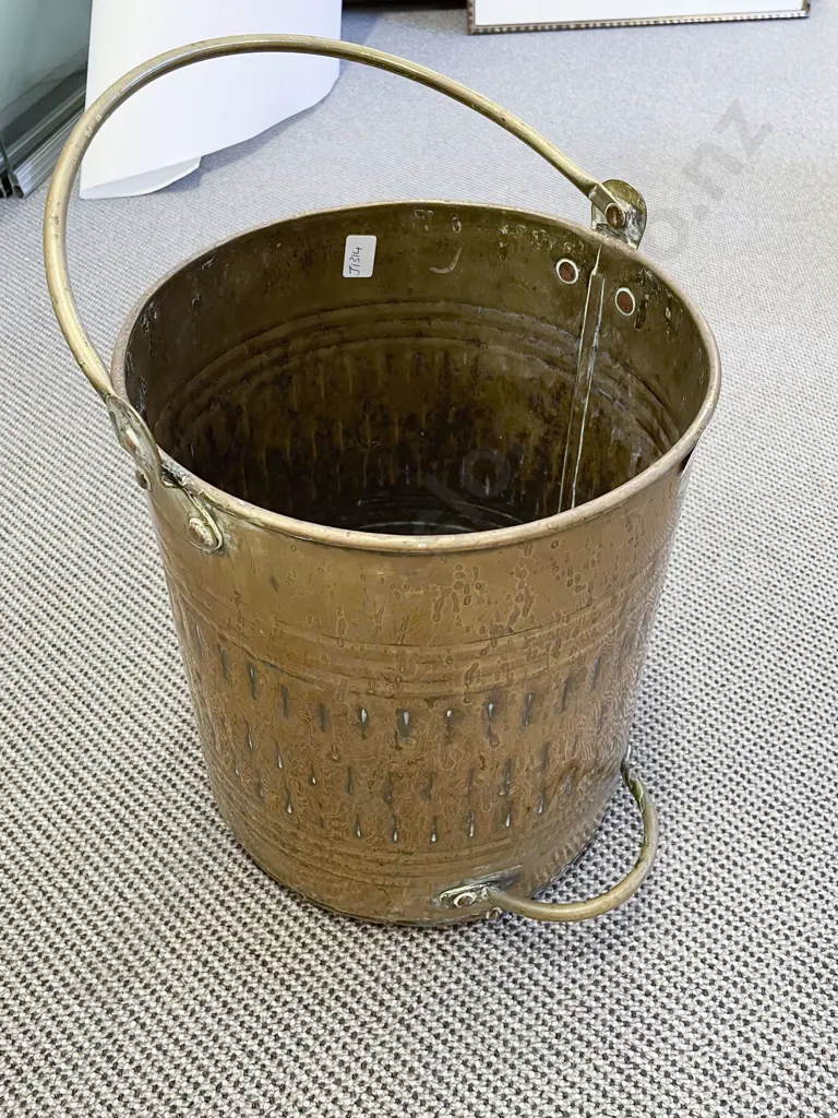 Brass Coal Bin Image 1++