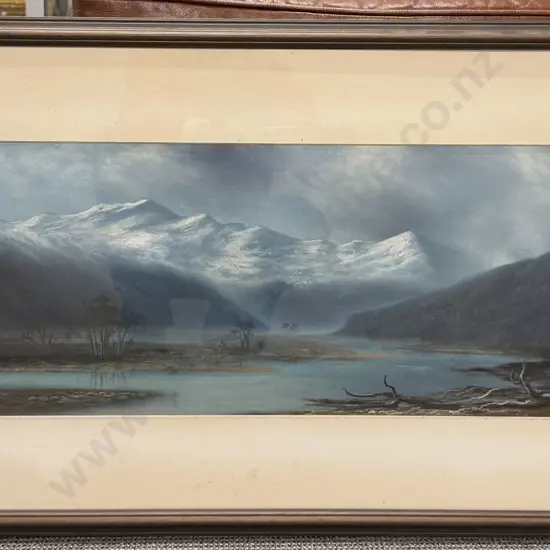 J.A. Bond - Landscape - Pastel