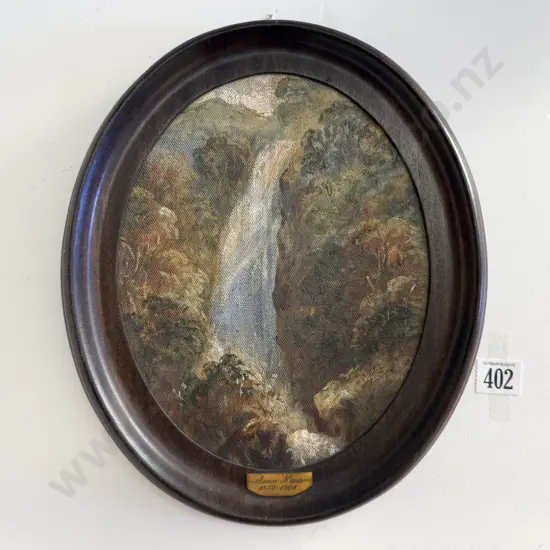 James Nairn - West Coast Waterfall - Oil