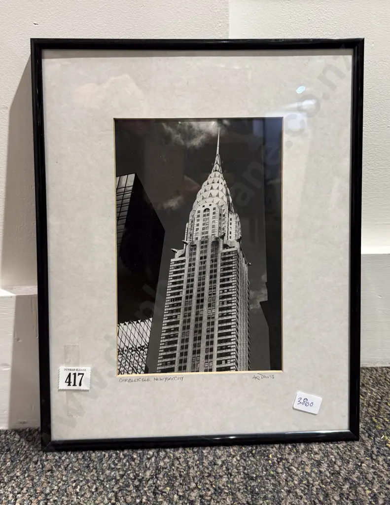 A. Davis - "Chrysler Building New York City" - Photorgraphic Work Image 1++