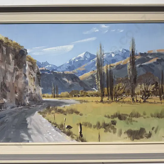 Aston Greathead - "Wanaka" - Oil on Board