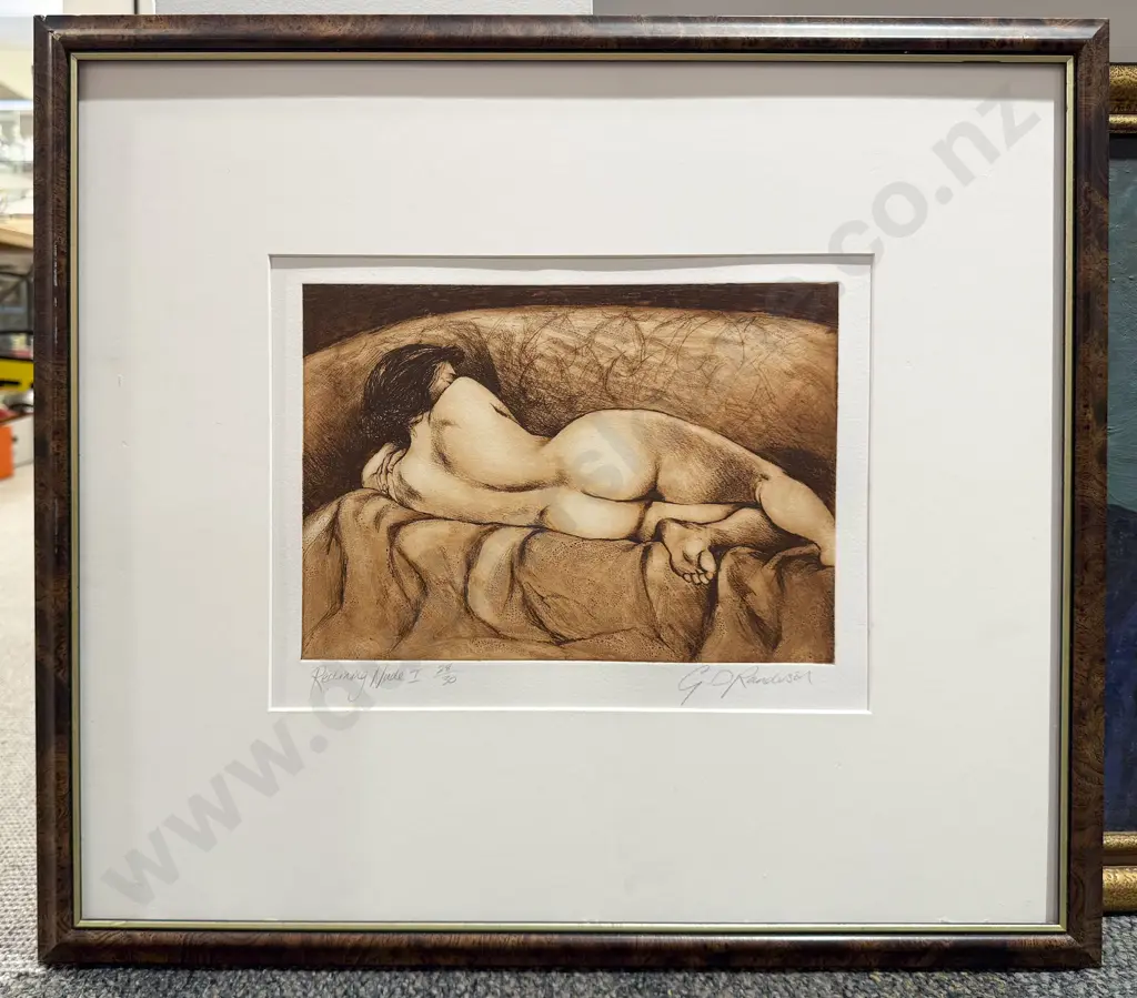 Glenda Randerson - "Reclining Nude" - Ltd Edition Image 1++