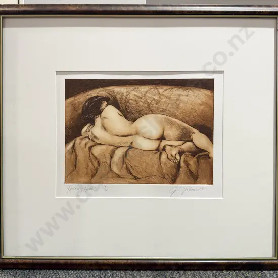Glenda Randerson - "Reclining Nude" - Ltd Edition