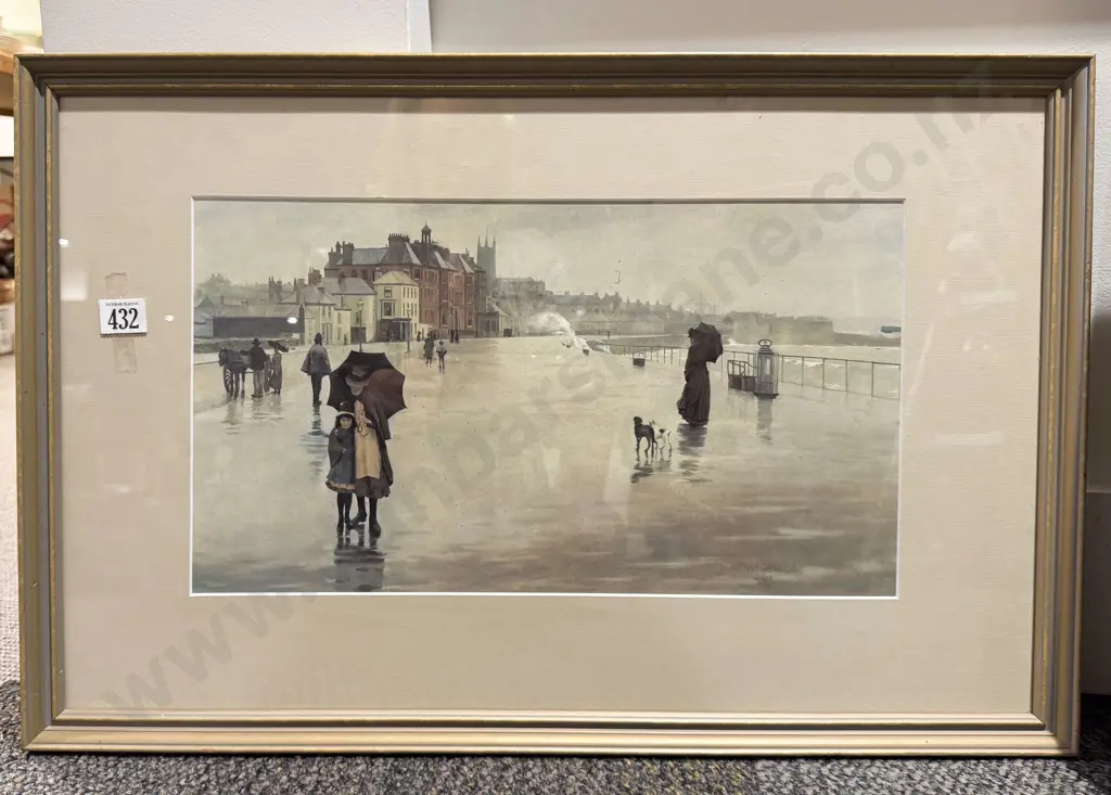 Norman Garstin - "The Rain - It Rainith Every Day" - Print Image 1++