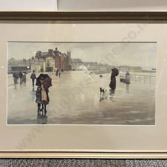 Norman Garstin - "The Rain - It Rainith Every Day" - Print