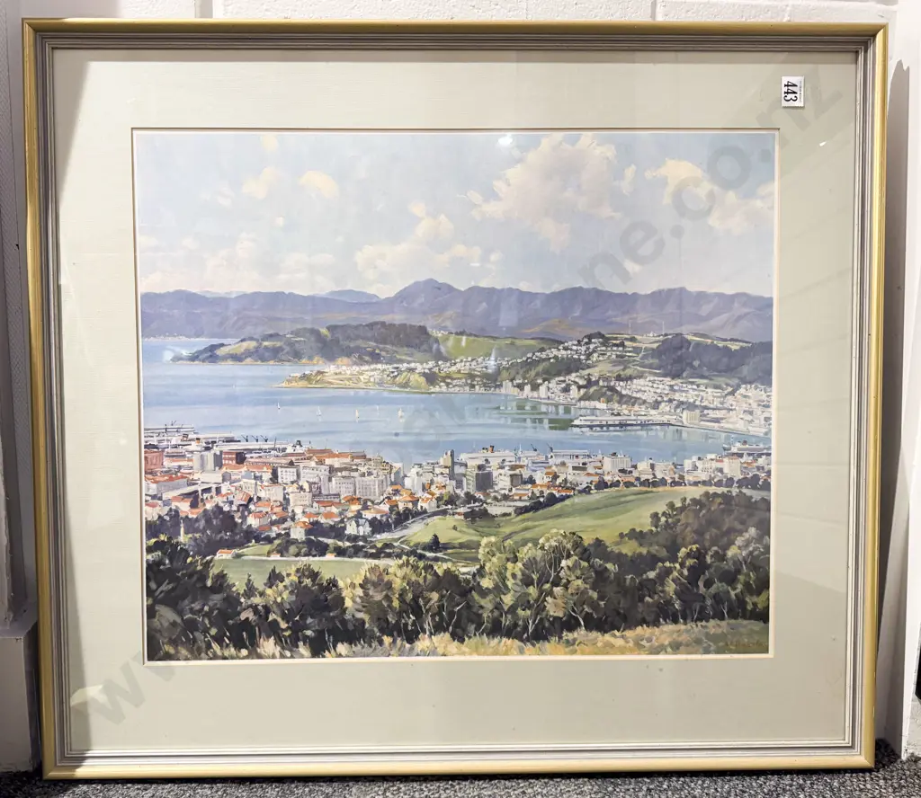 M.A. Poulton - Wellington Coastal Study - Print Image 1++