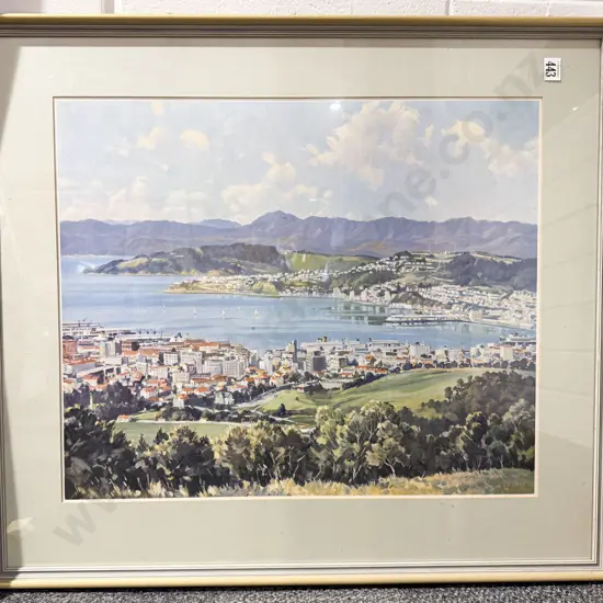 M.A. Poulton - Wellington Coastal Study - Print