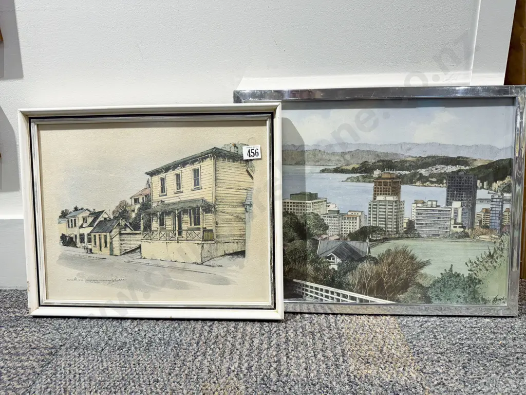 Peter Leitch - "Wellington Cable Car" - Print & Other Image 1++