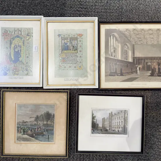 Box of Assorted Artworks