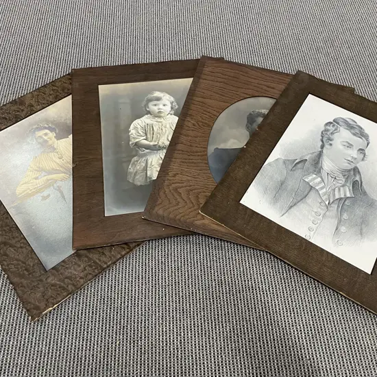 Four Unframed Portrait Prints