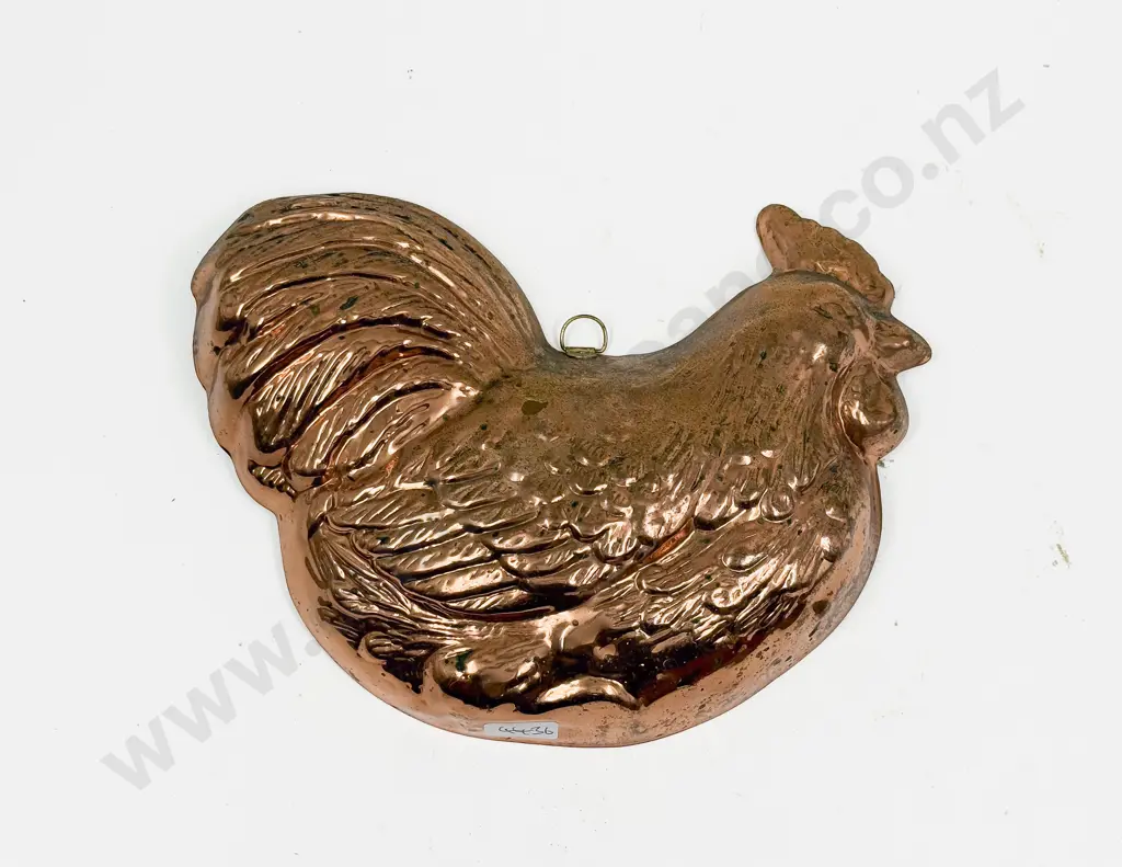 Copper Hen Form Food Mold Image 1++
