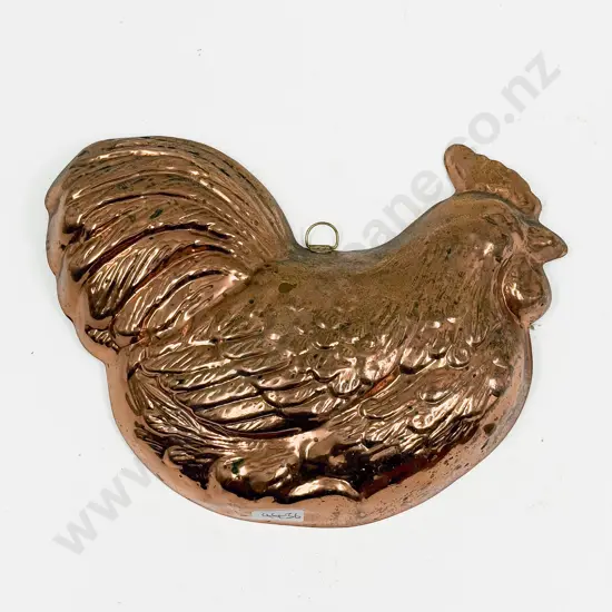 Copper Hen Form Food Mold
