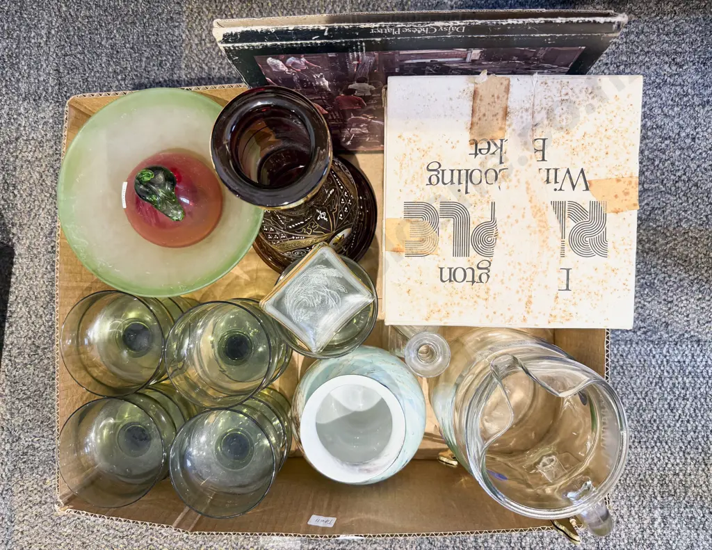 Boxed Qty Assorted Glassware Image 1++