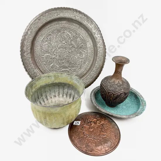 Collection of Brass & Pewter Ware