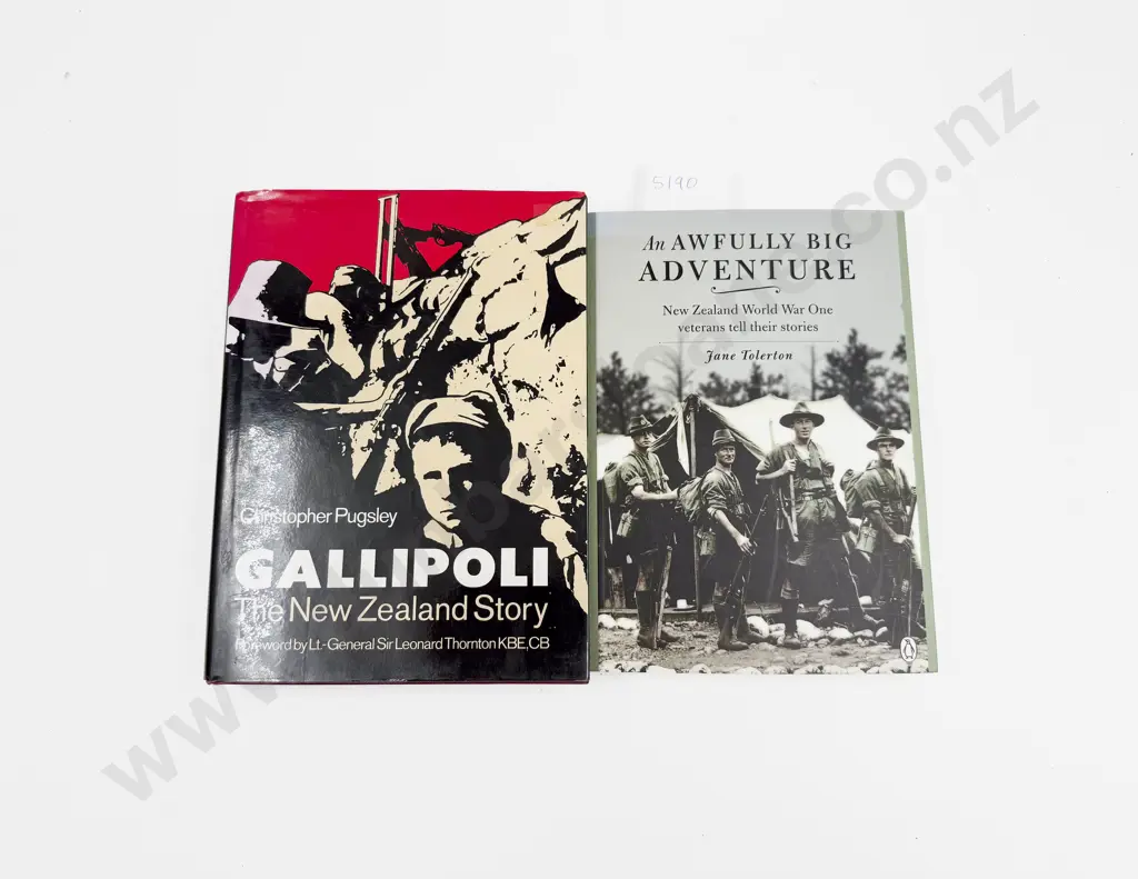 Two Volumes Relating to WWI & Gallipoli Image 1++