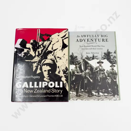 Two Volumes Relating to WWI & Gallipoli