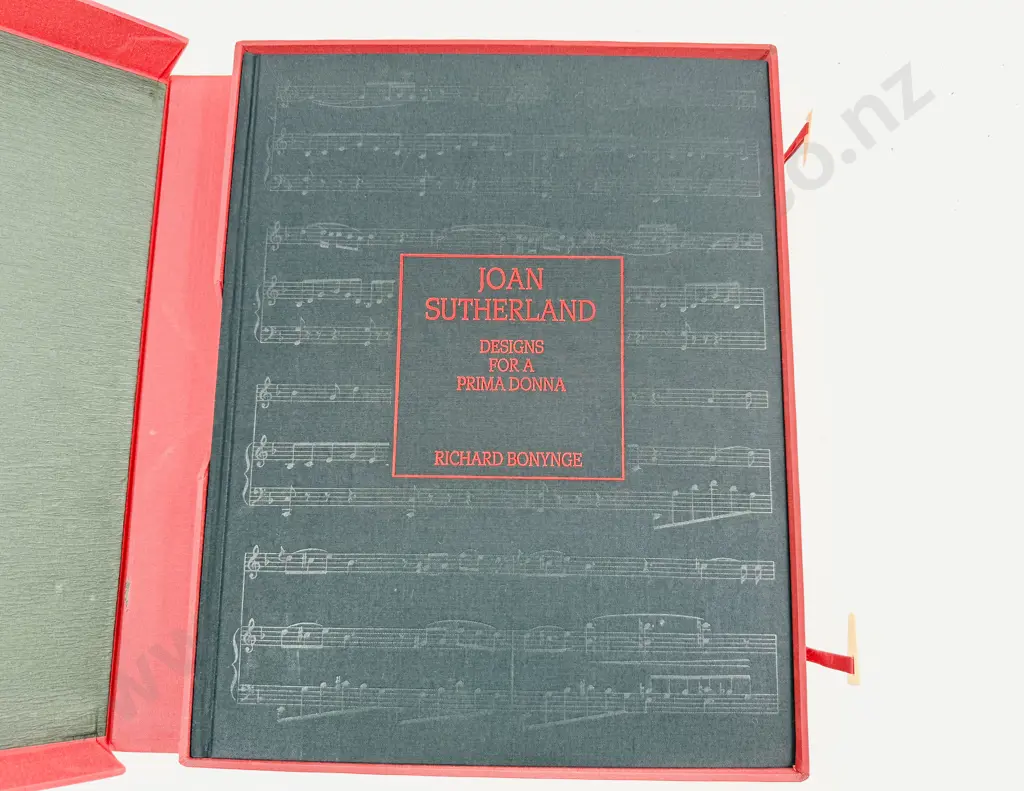 Richard Bonynge - Joan Sutherland: Designs for a Prima Donna - Boxed Edition Image 1++