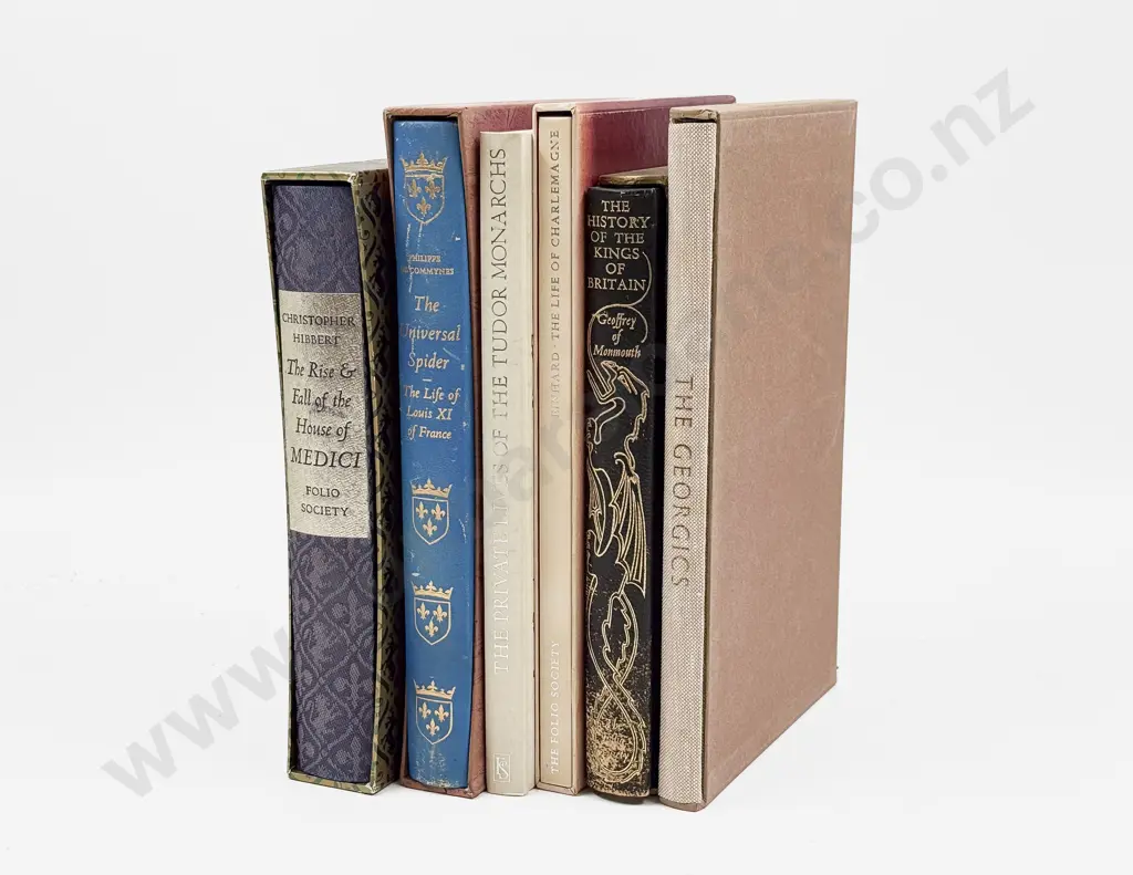 Six Folio Society Editions Some Boxed Image 1++