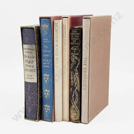 Six Folio Society Editions Some Boxed
