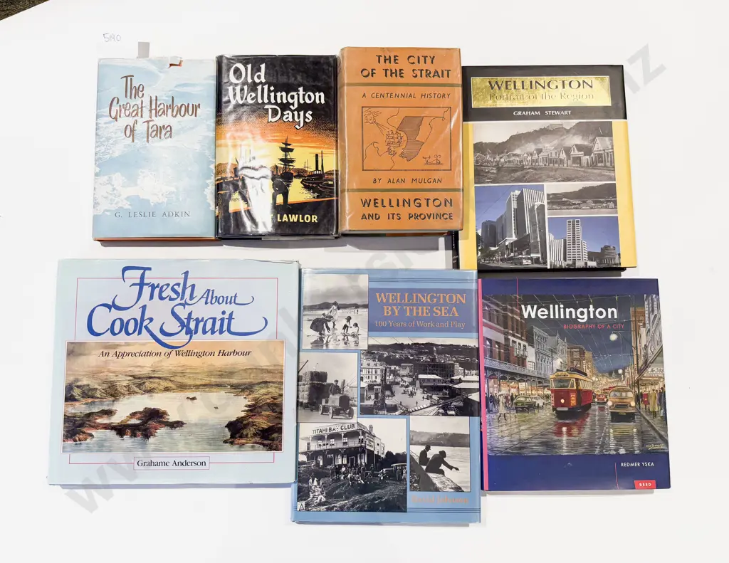 Four Vintage Volumes Relating to Wellington Image 1++