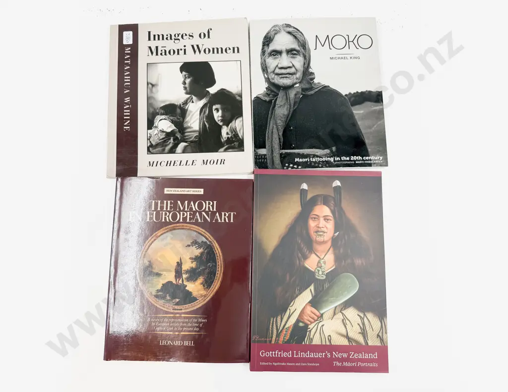 Four Assorted Maori Reference Volumes Image 1++