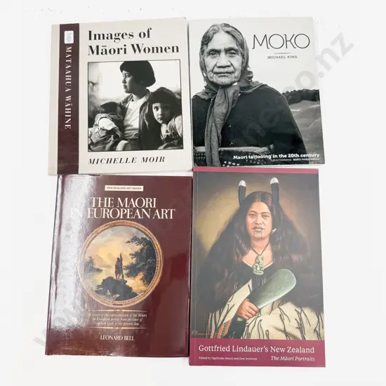Four Assorted Maori Reference Volumes