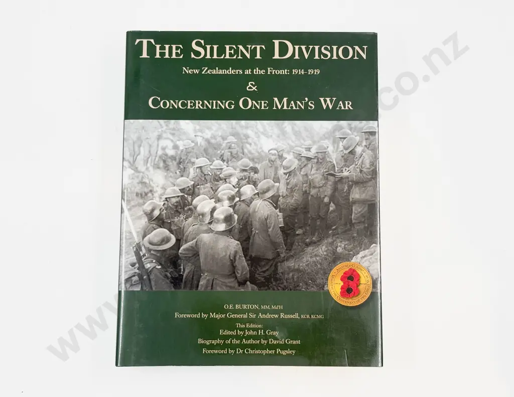 Burton O E - The Silent Division New Zealanders at the Front 1914-1919 Image 1++
