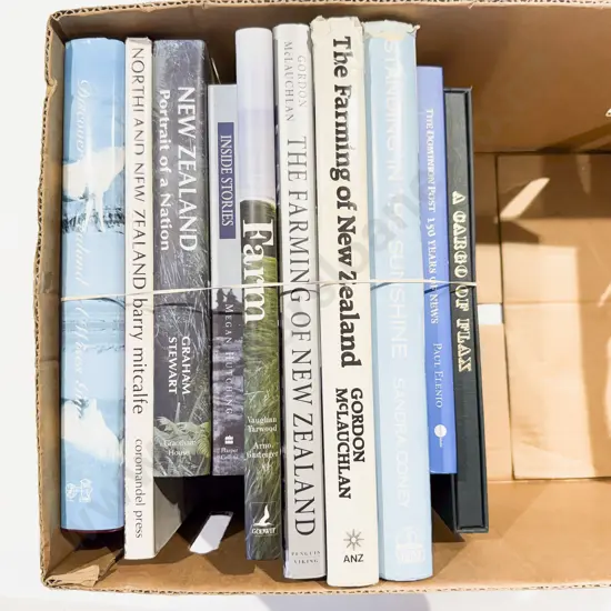 Ten Assorted Volumes Relating to New Zealand & Farming
